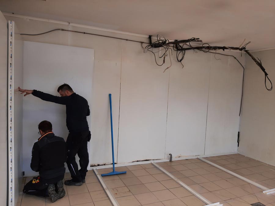 Remplacement de 4 chambres BCR